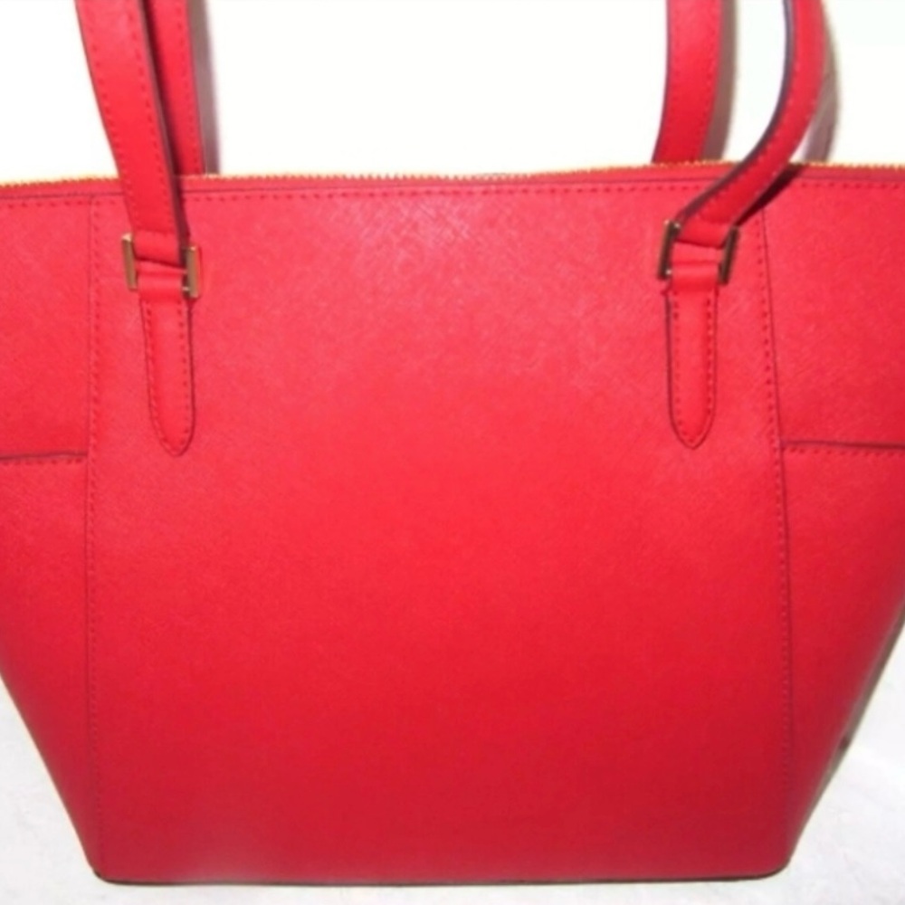 Michael Kors Scarlet Red Tote - Picture 2 of 5
